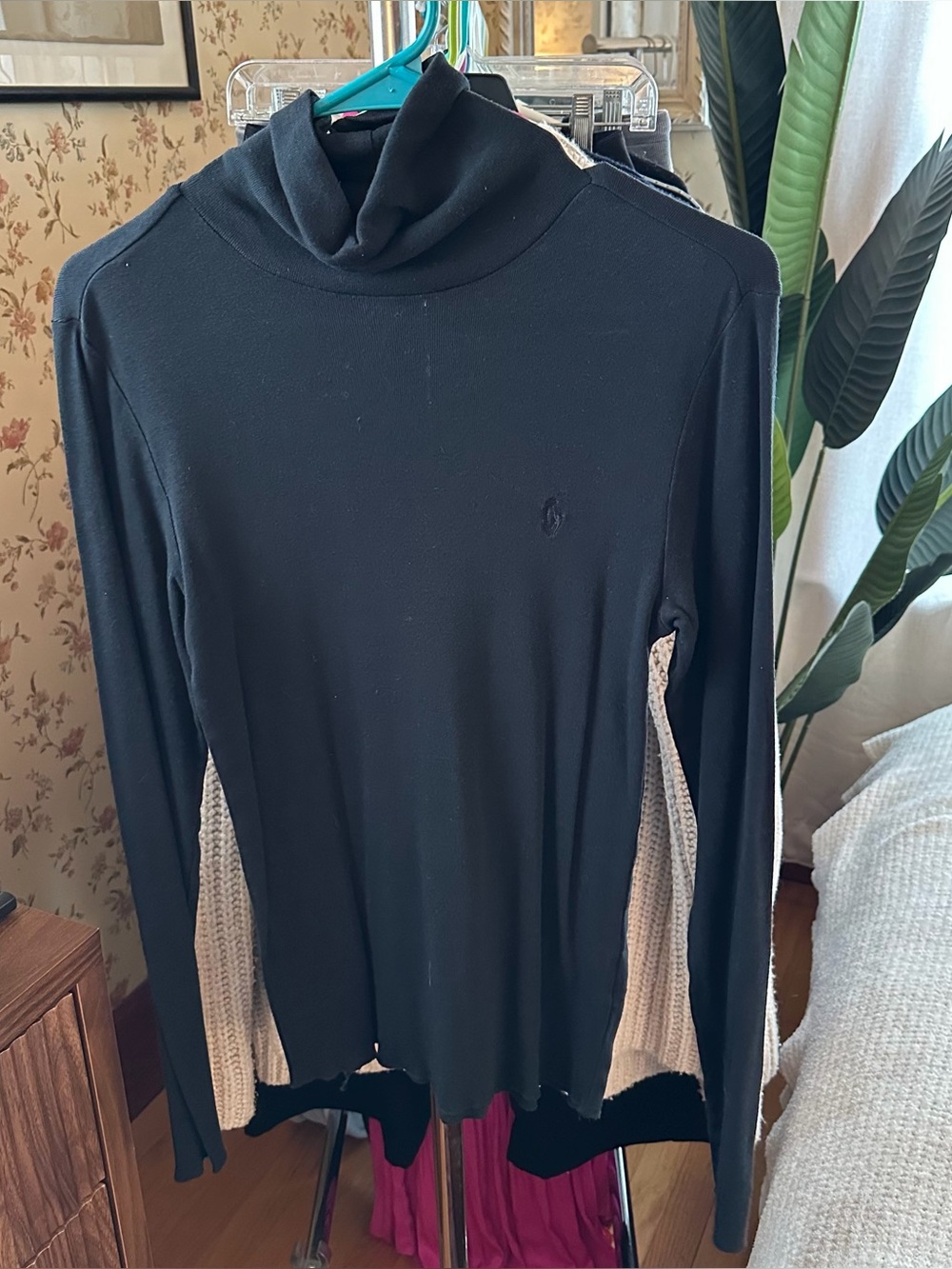 Vintage Ralph Lauren black turtleneck sz L